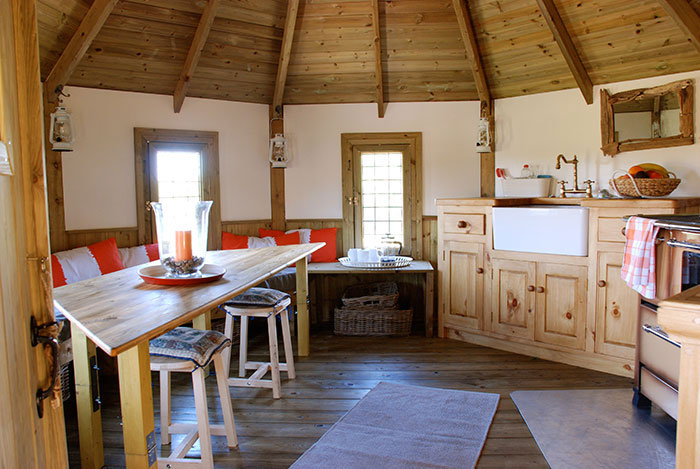 Glamping Pod Interior